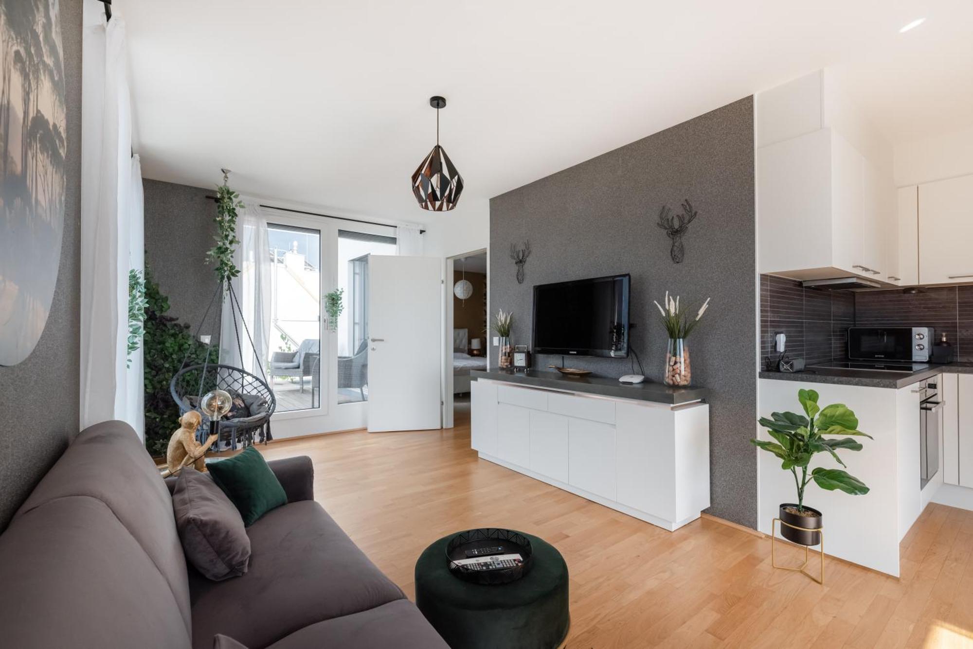 Mit Traumhafter Dachterrasse & Weitblick Wiedeń
